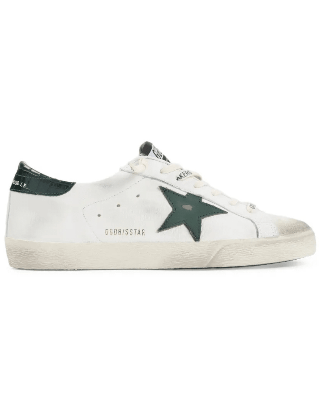 גולדן גוס - סופרסטאר לבן כוכב ירוק | Branded shoes bymrcrazyshoes