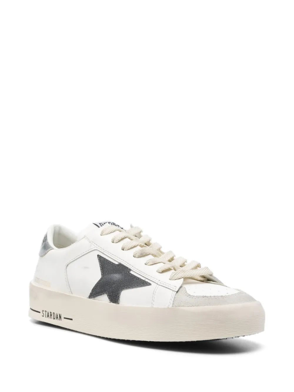 גולדן גוס- סטארדן לבן וכסף | Branded shoes bymrcrazyshoes