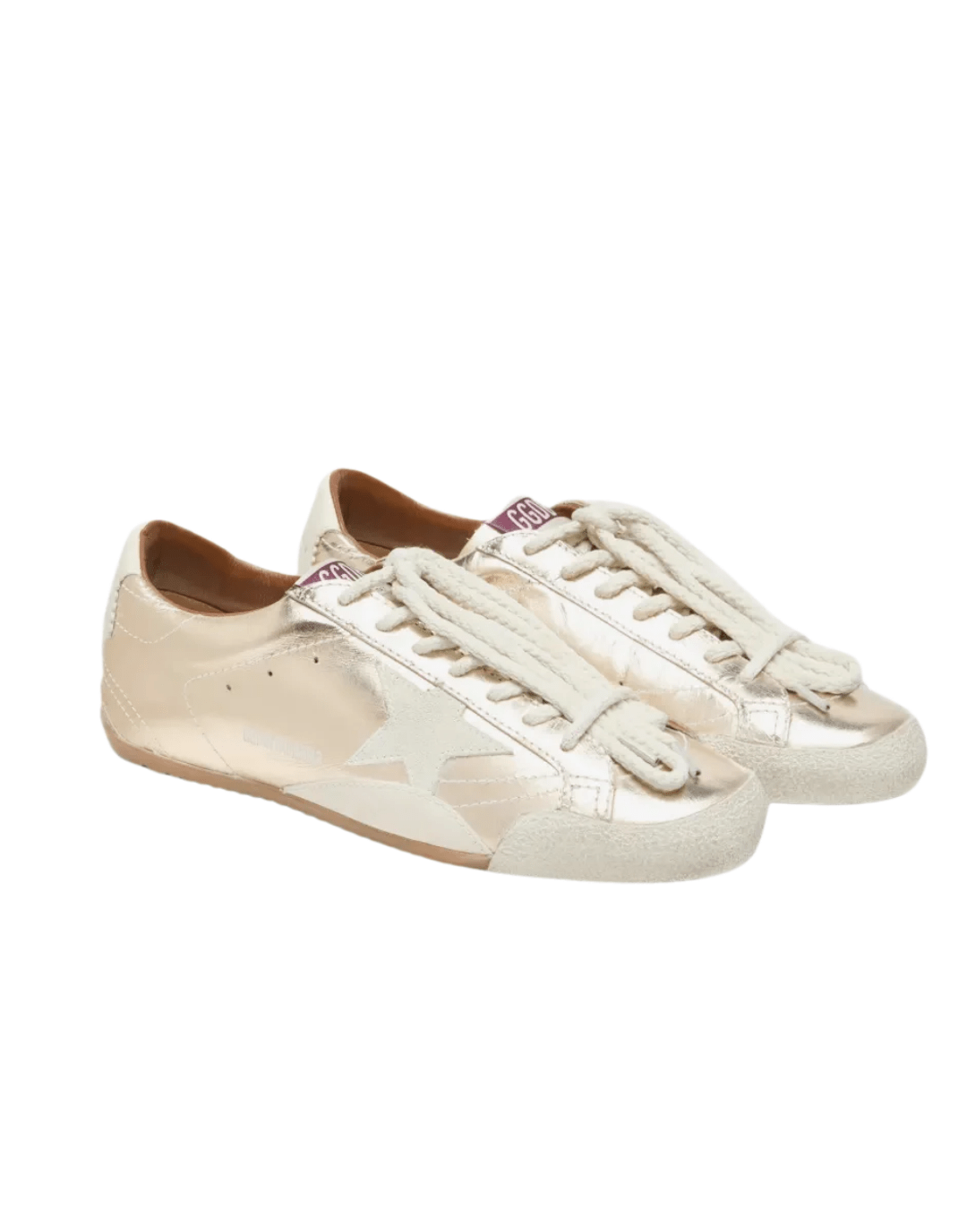 גולדן גוס - טרו סטאר כסף | Branded shoes bymrcrazyshoes