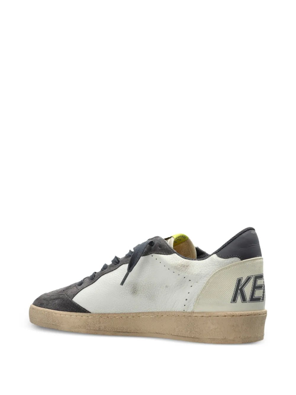 גולדן גוס- בולסטאר לבן עם אפור כהה זמש | Branded shoes bymrcrazyshoes
