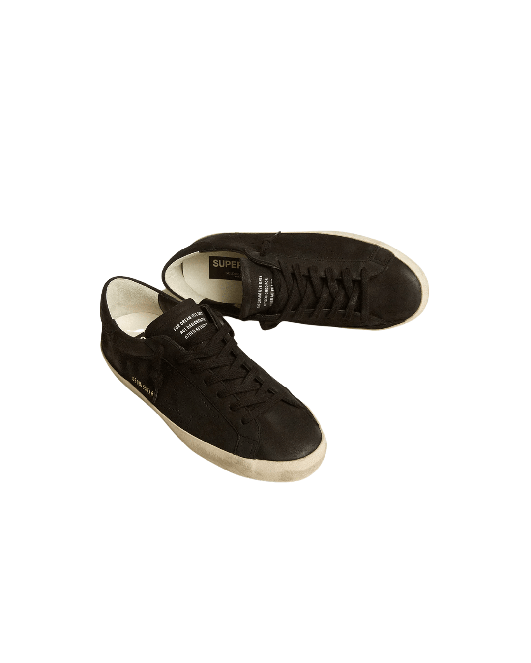 גולדן גוס - סופרסטאר שחור עור וכוכב מצוייר | Branded shoes bymrcrazyshoes