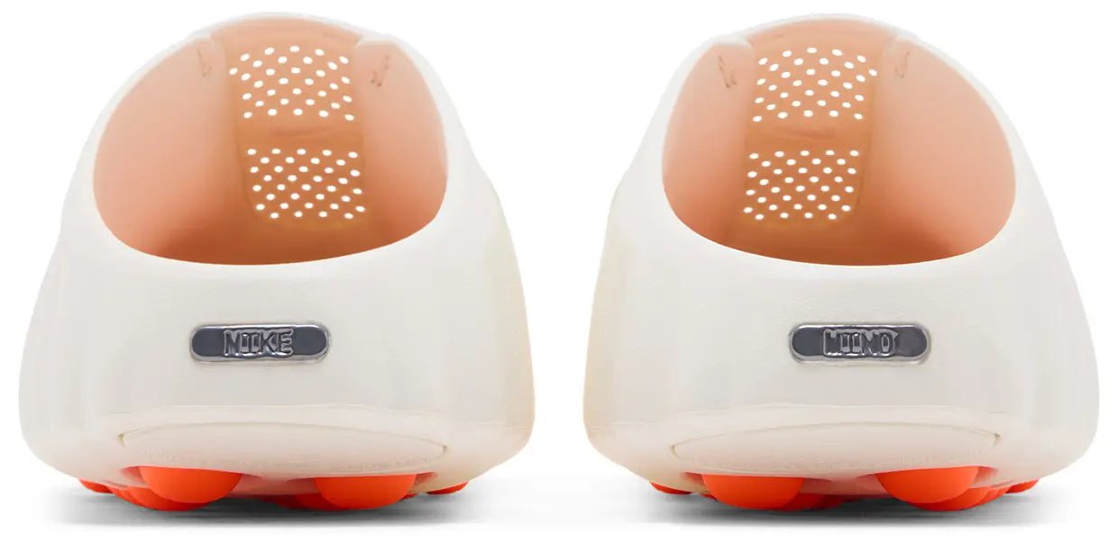 כפכף NIKE MIND - לבן לוגו כסף | Branded shoes bymrcrazyshoes