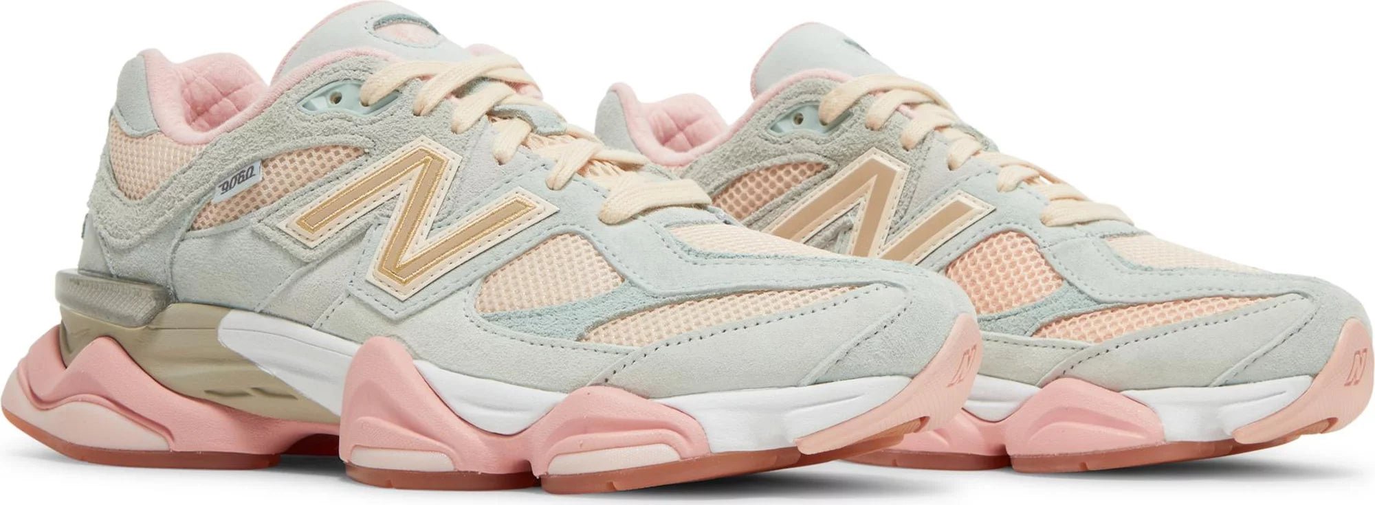 ניו באלנס 9060 - אפור ורוד | Branded shoes bymrcrazyshoes