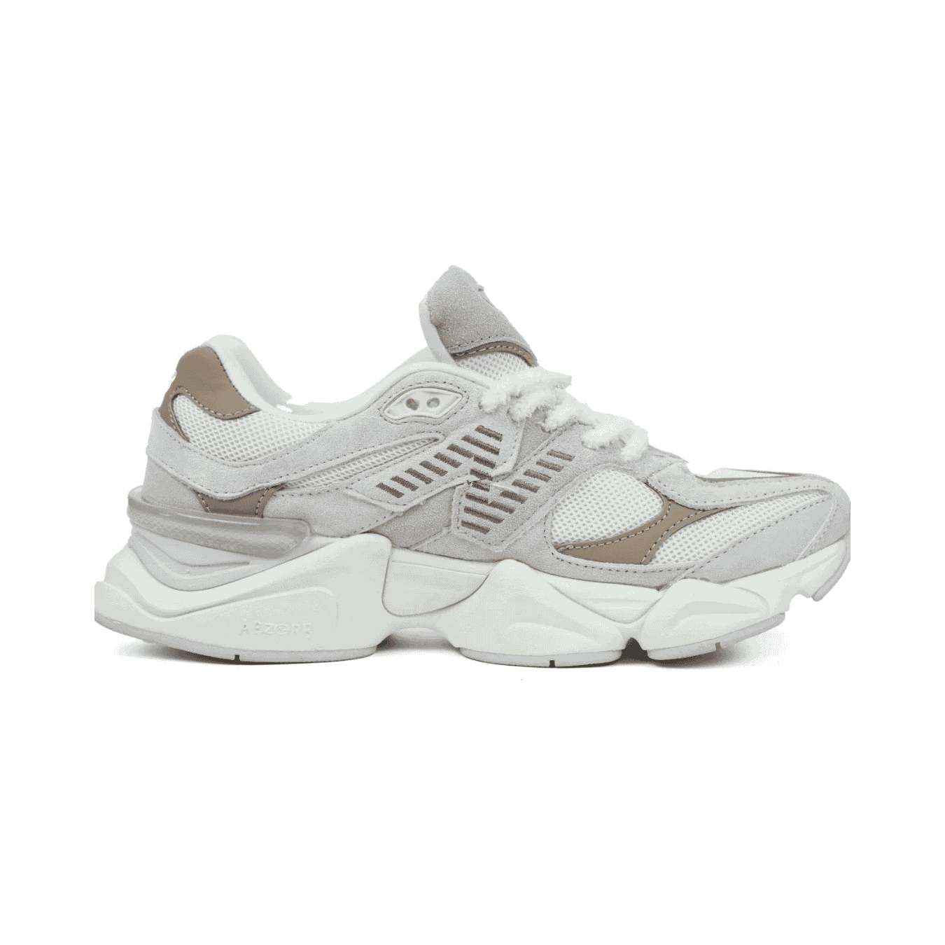 ניו באלנס 9060 לבן בז שרוכים צמר | Branded shoes bymrcrazyshoes