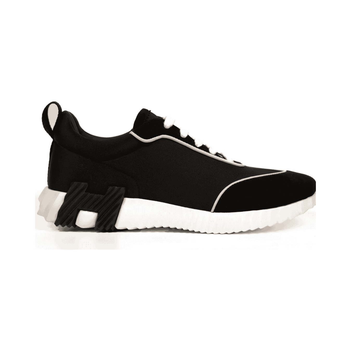סניקרס הרמס שחור לבן | Branded shoes bymrcrazyshoes
