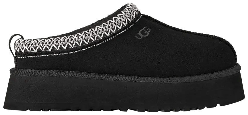 UGG - כפכף שחור פלטפורמה | Branded shoes bymrcrazyshoes