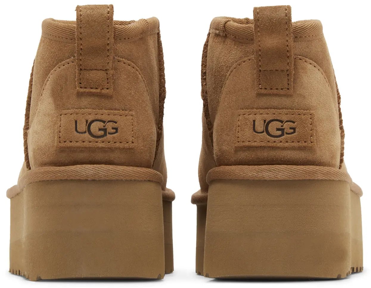 UGG - מגף פלטפורמה חום בהיר | Branded shoes bymrcrazyshoes