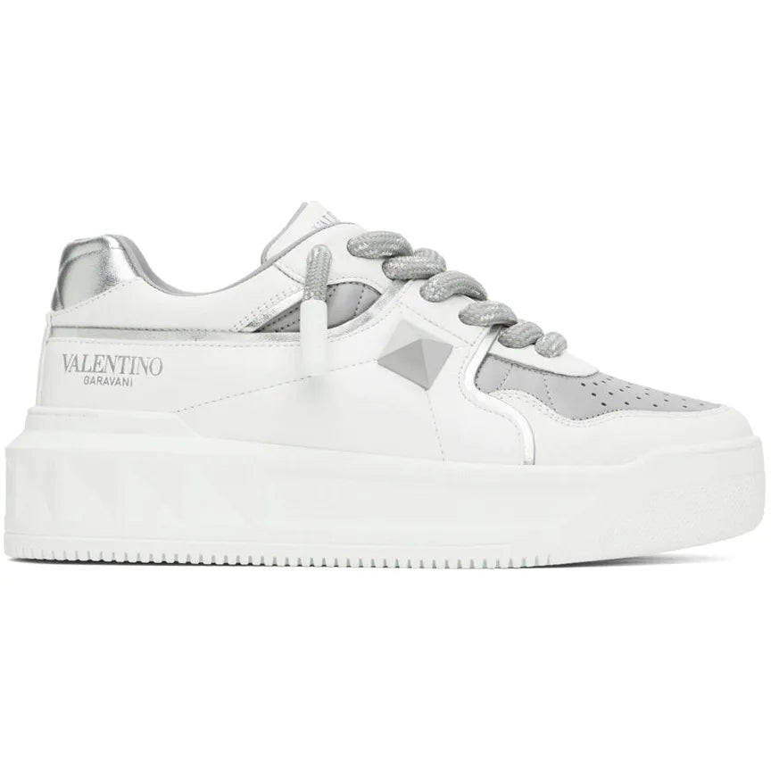 ולנטינו - אפור לבן | Branded shoes bymrcrazyshoes