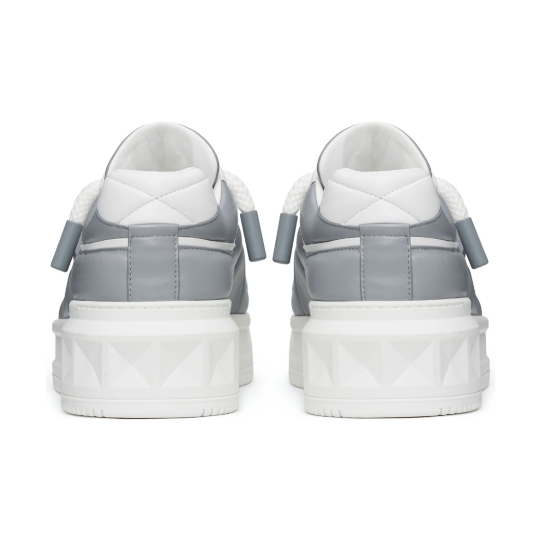 ולנטינו - אפור עם לבן | Branded shoes bymrcrazyshoes