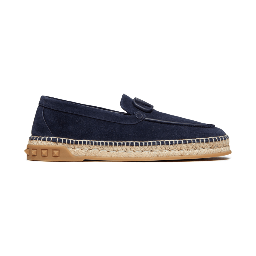 ולנטינו - מוקסין כחול | Branded shoes bymrcrazyshoes