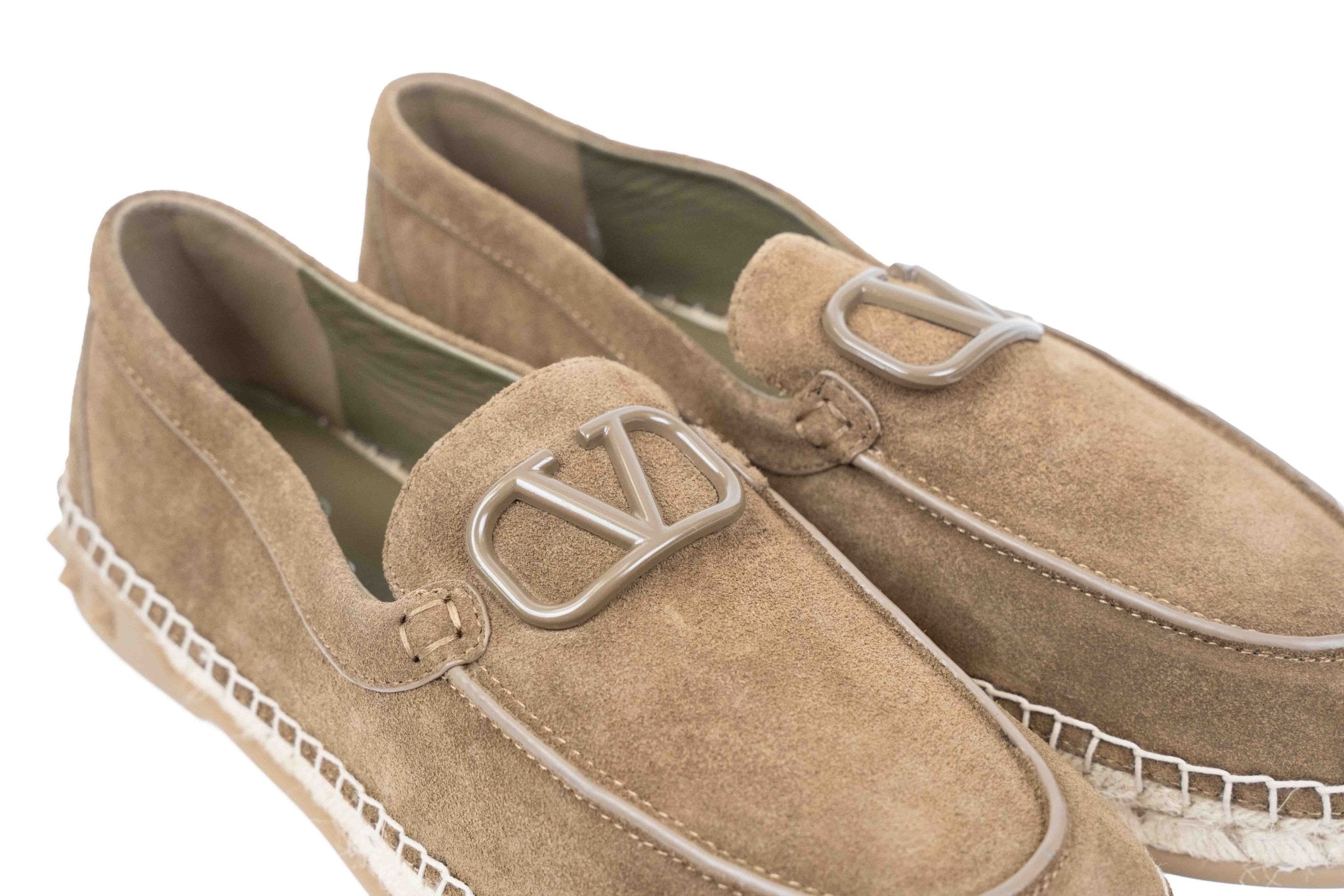 ולנטינו - מוקסין חום בהיר | Branded shoes bymrcrazyshoes