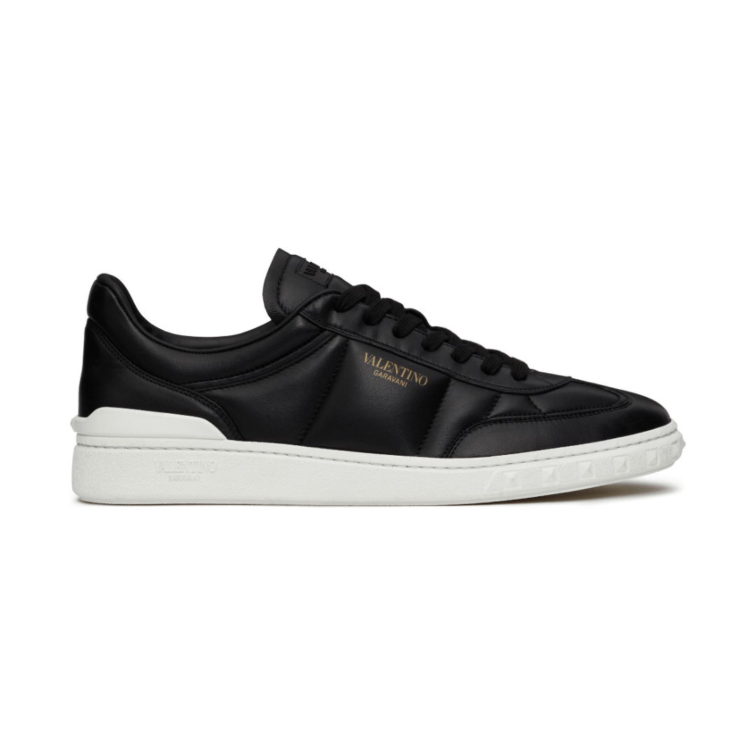 ולנטינו סניקרס שחור קלאסי | Branded shoes bymrcrazyshoes