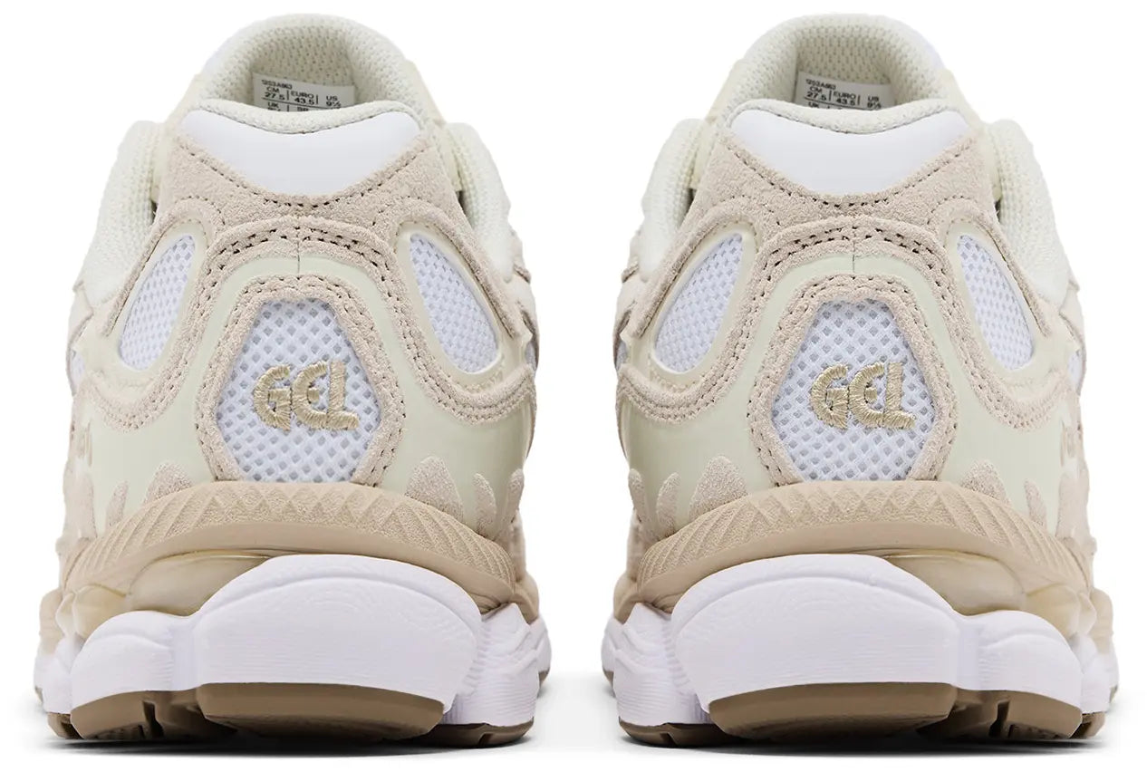 אסיקס Gel-Kayano- לבן עם בז